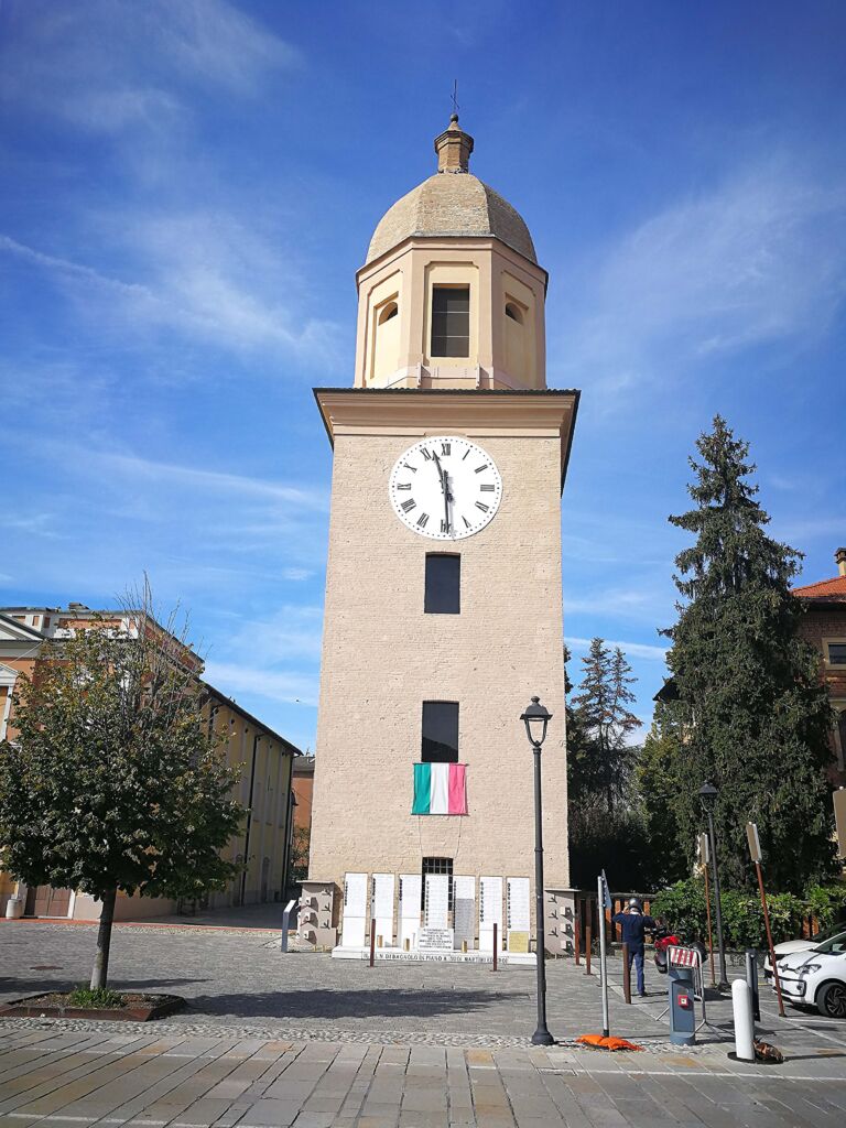 Monumento ai Caduti dell'eccidio del 14/2/45 e ai Caduti antifascisti,  militari e partigiani – Bagnolo in Piano (RE)