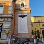 Parma lapide caduti tutte le guerre campanile monastero san paolo